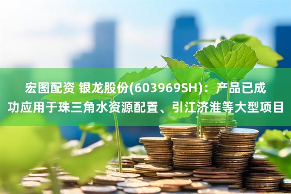 宏图配资 银龙股份(603969SH)：产品已成功应用于珠三角水资源配置、引江济淮等大型项目